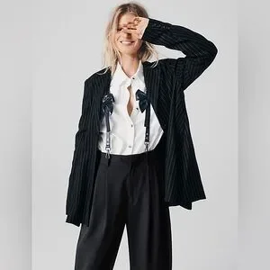 New?Free People-Sweet Intentions Shoulder Ruffle Suspenders Butter-XS/S Free People | Accessories | Newfree Peoplesweet Intentions  main image 4